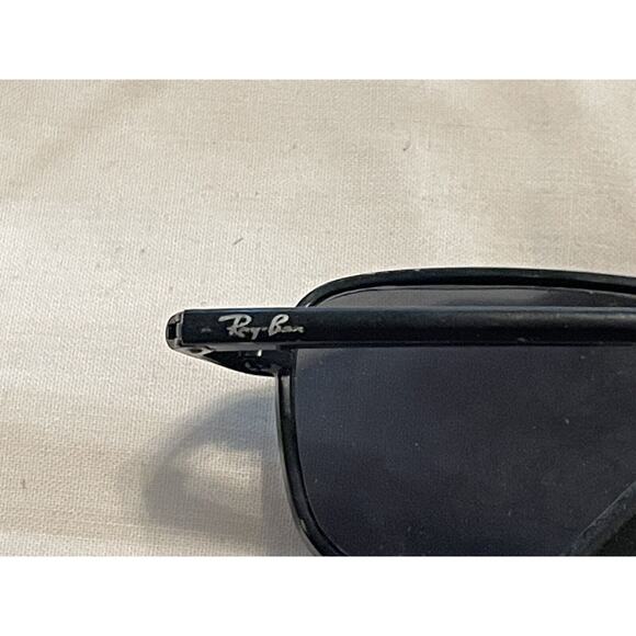 RAY BAN RB3198 G15 SLEEK NARROW GUNMETAL RECTANGULAR FLEX HINGES SunglassFrames - Picture 5 of 7